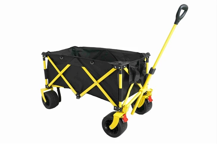 Outdoor Garden Portable Folding Wagon With Brakes