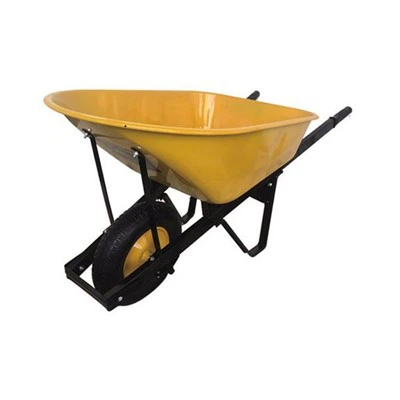 WH6601 Khoom Log Tsheb Hlau Wheelbarrow