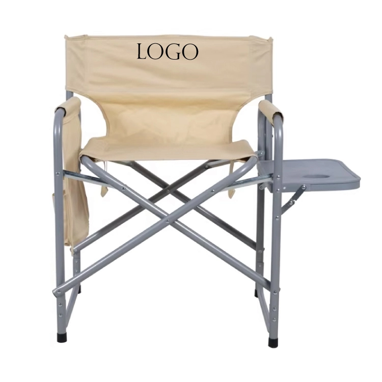 Portable Sab nraum zoov Folding Director Chair Nrog Sab Rooj